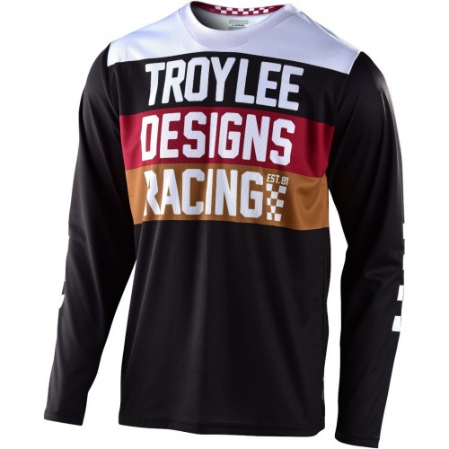 CAMISOLA TROY LEE DESIGNS 2021 GP CONTINENTAL - PRETO